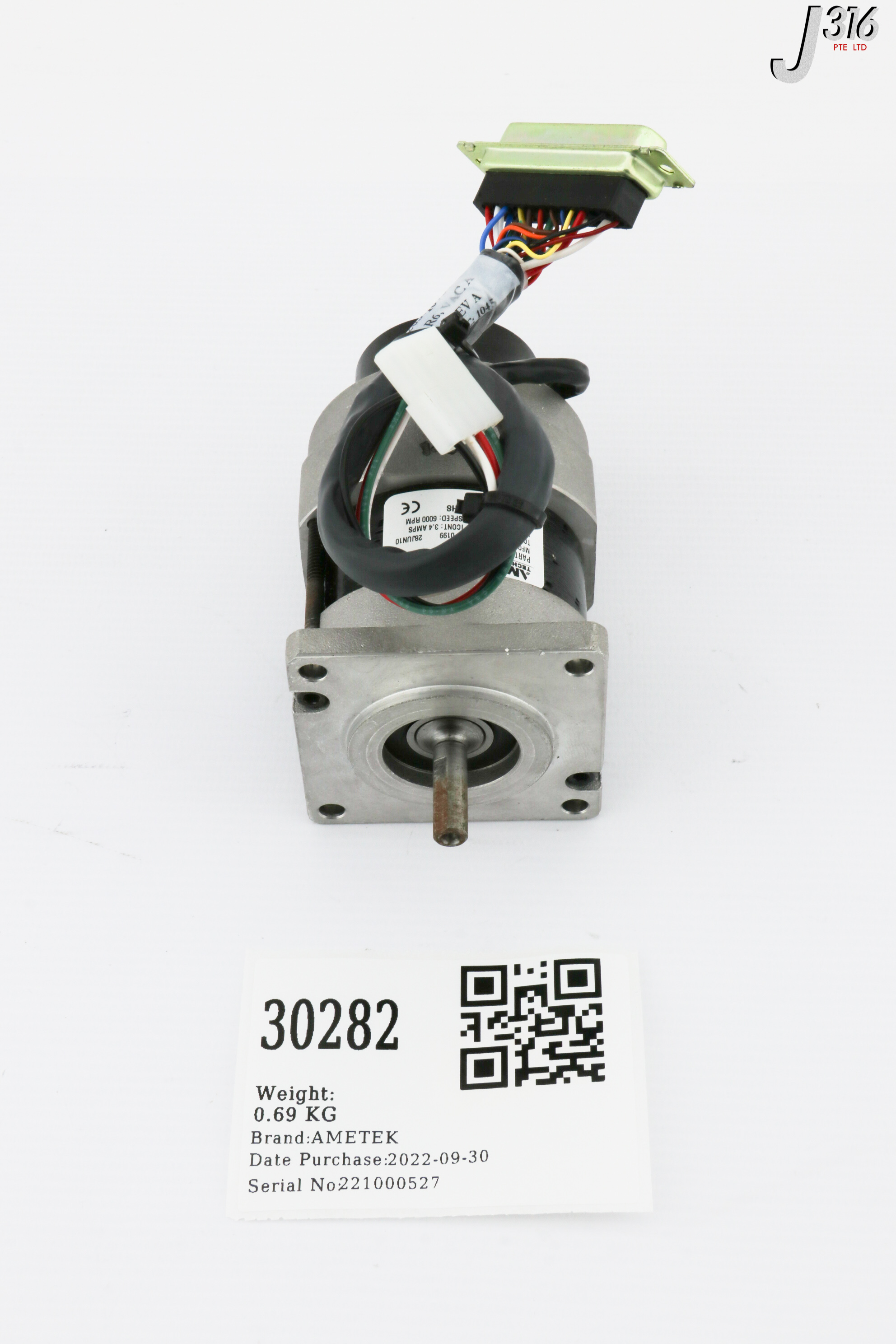 30282 AMETEK BRUSHLESS MOTOR, 662237-88, CYM3101-A, 263-16759-00